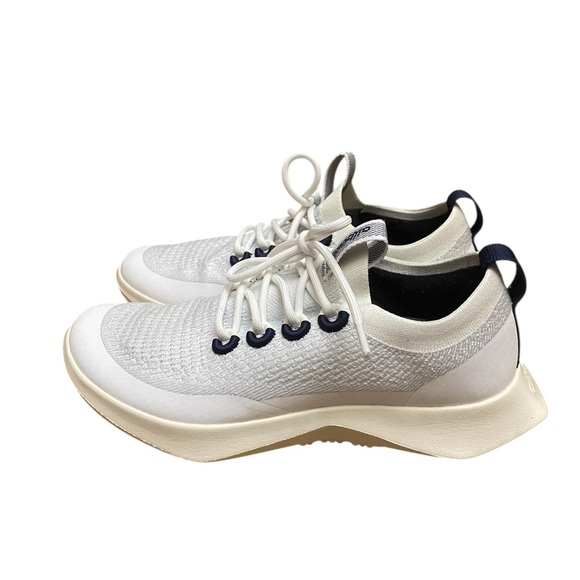 Allbirds Womens White Tree Dashers 2 Utility Sneakers Shoes Size 10.5 Running - Picture 2 of 11